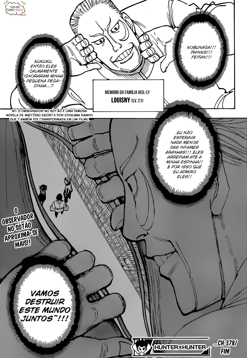 Read Hunter x Hunter PT-BR Manga Online