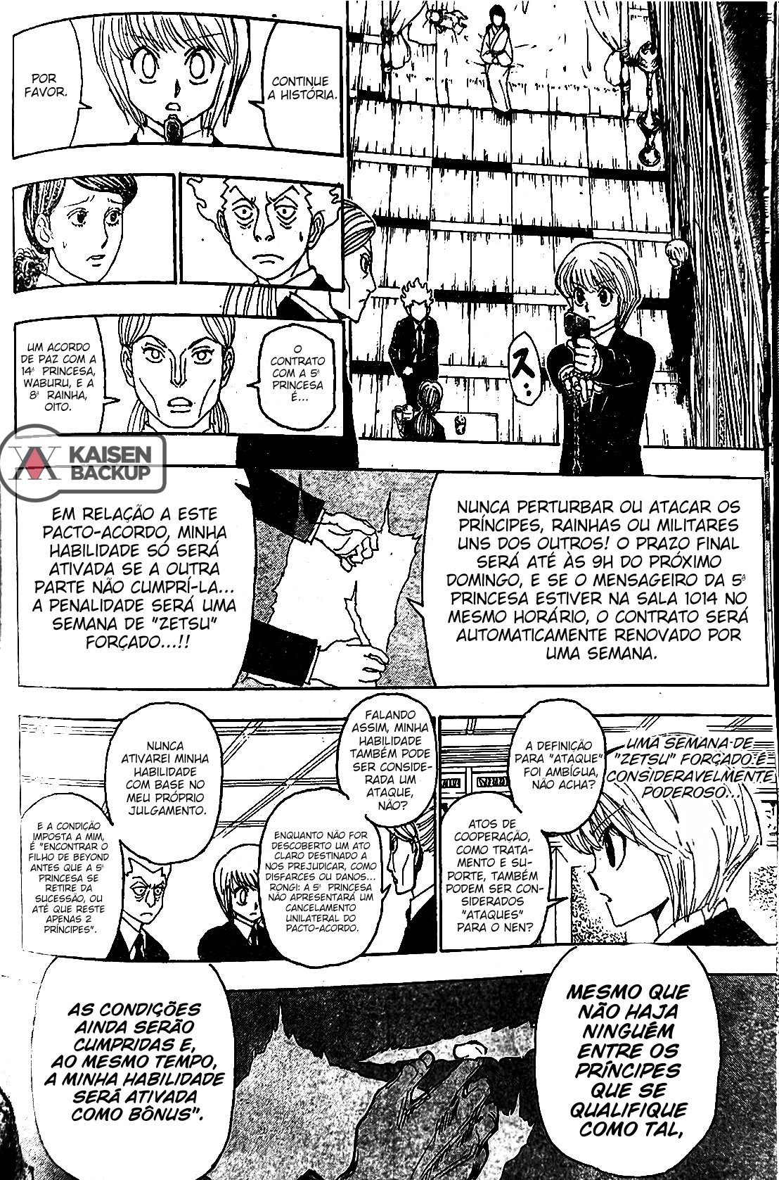 Read Hunter x Hunter PT-BR Manga Online