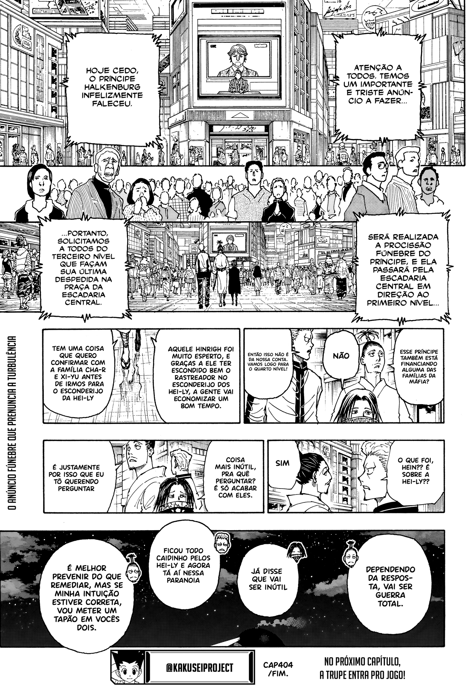 Read Hunter x Hunter PT-BR Manga Online