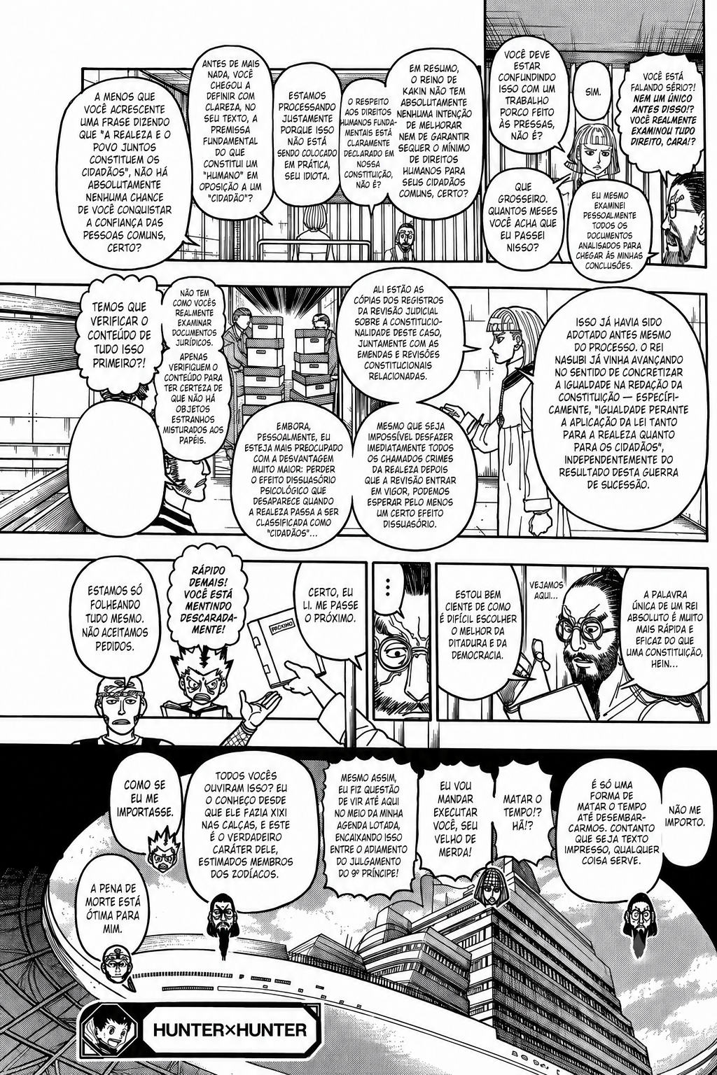 Read Hunter x Hunter PT-BR Manga Online