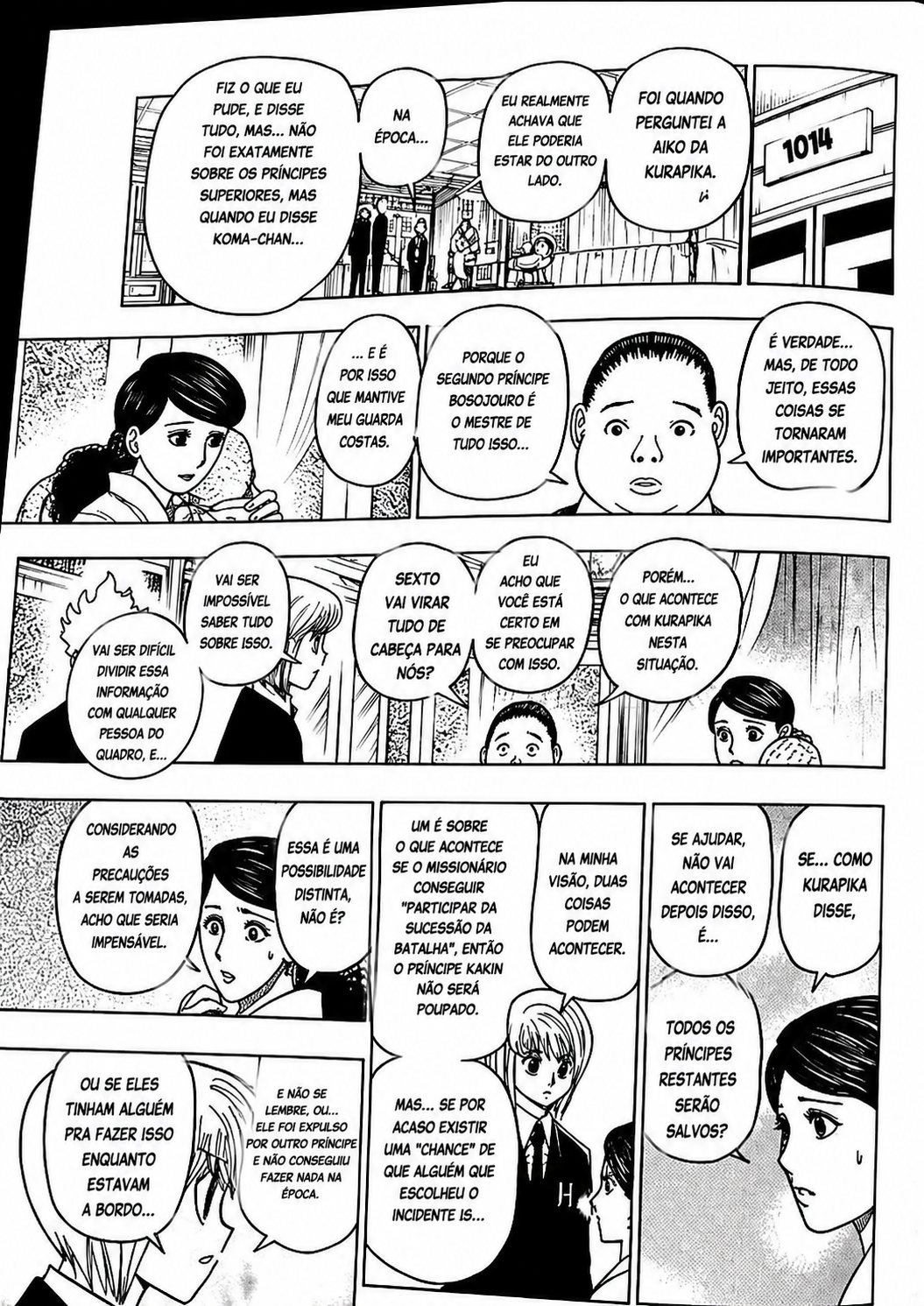 Read Hunter x Hunter PT-BR Manga Online