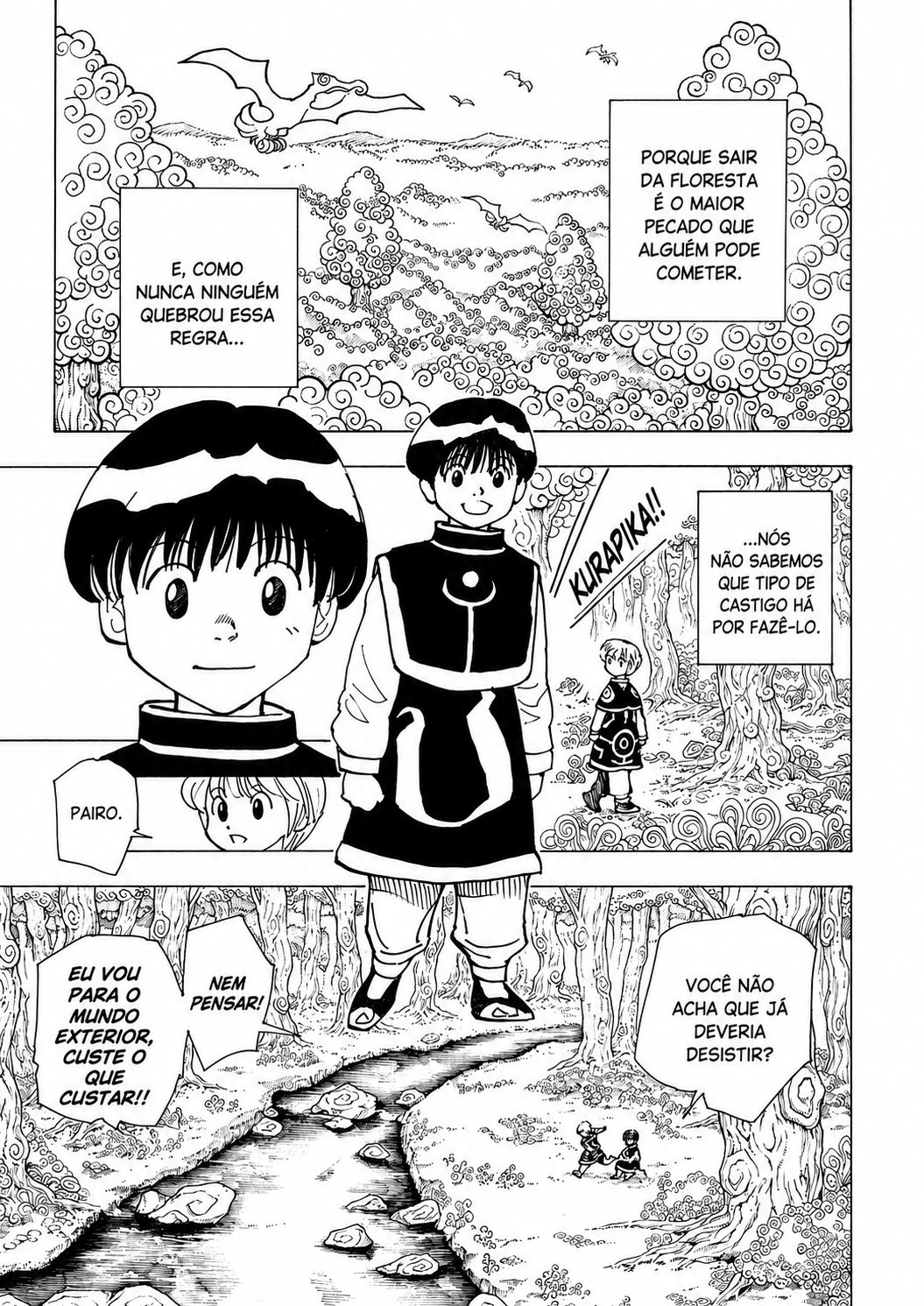Read Hunter x Hunter PT-BR Manga Online