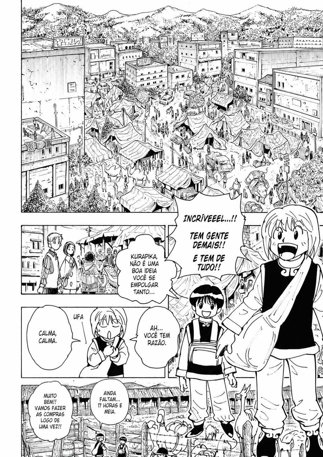 Read Hunter x Hunter PT-BR Manga Online