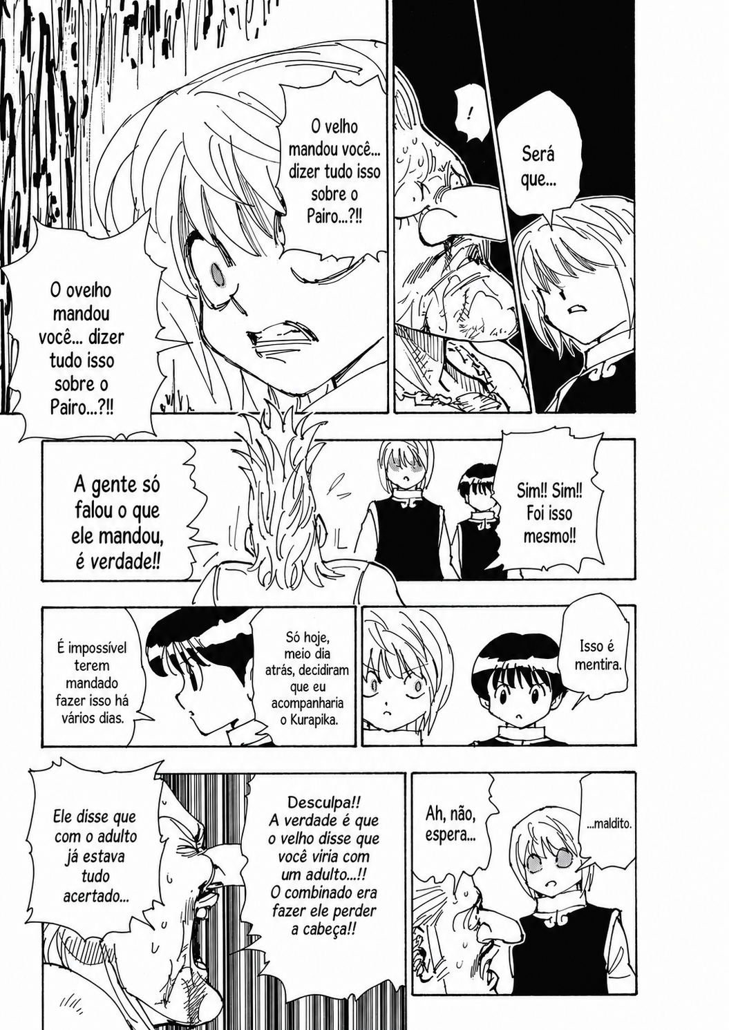 Read Hunter x Hunter PT-BR Manga Online