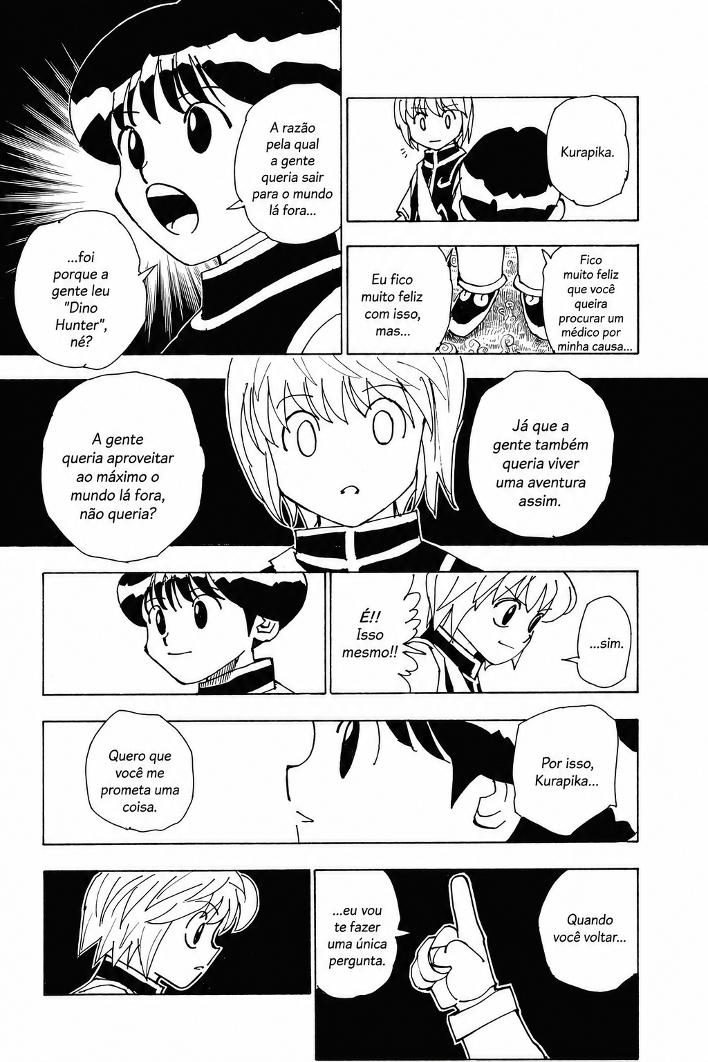 Read Hunter x Hunter PT-BR Manga Online