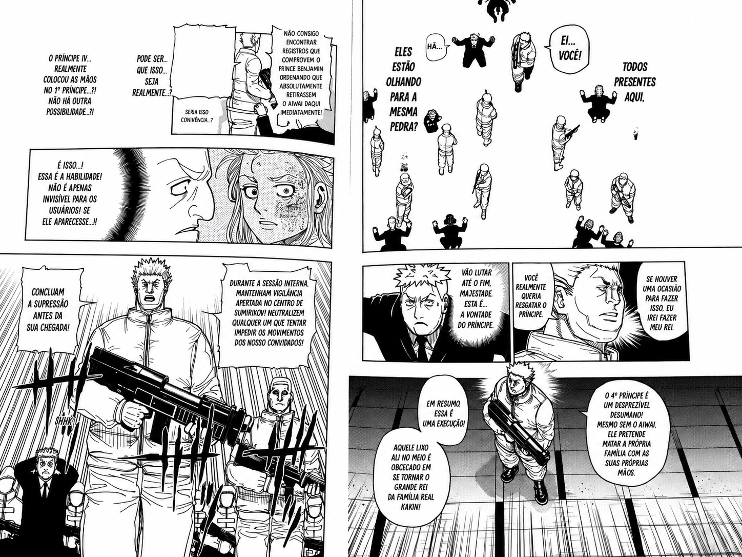 Read Hunter x Hunter PT-BR Manga Online