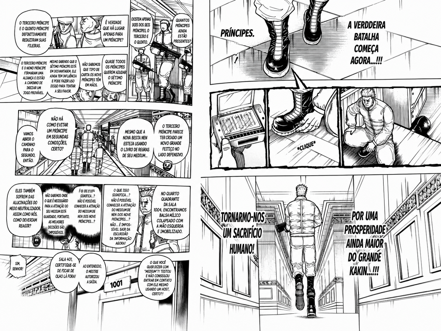 Read Hunter x Hunter PT-BR Manga Online