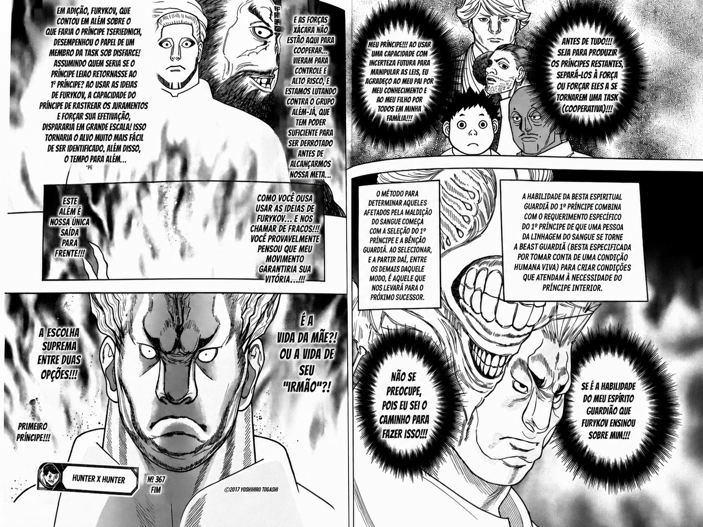 Read Hunter x Hunter PT-BR Manga Online