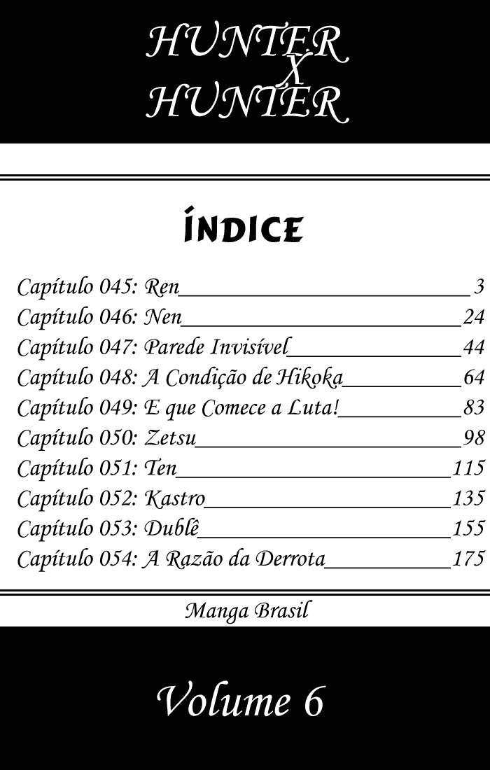 Read Hunter x Hunter PT-BR Manga Online