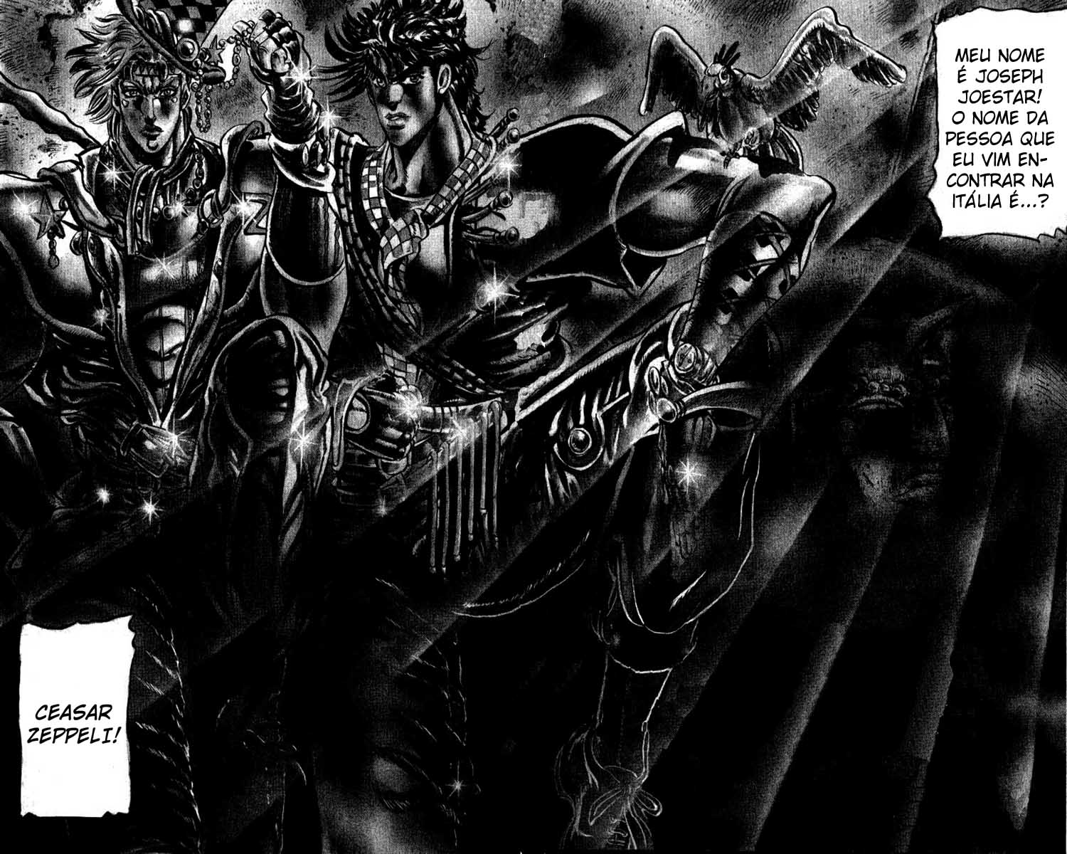 Read JoJo's Bizarre Adventure Part 2  Battle Tendency PT-BR Manga Online