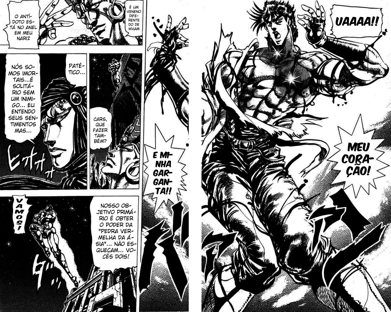 Read JoJo's Bizarre Adventure Part 2  Battle Tendency PT-BR Manga Online