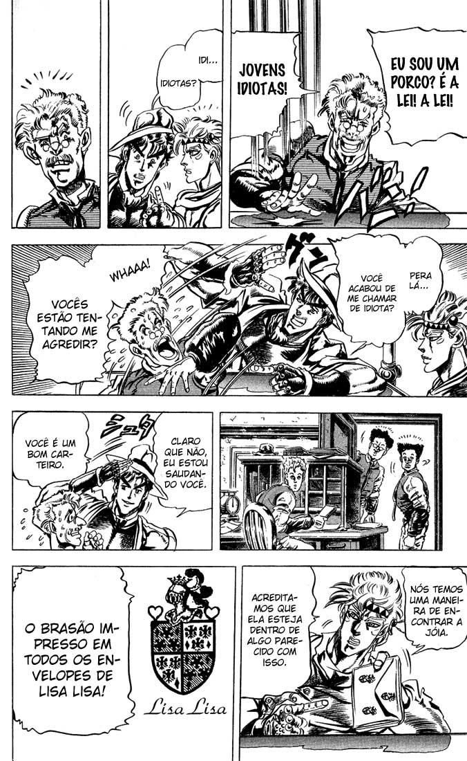 Read JoJo's Bizarre Adventure Part 2  Battle Tendency PT-BR Manga Online