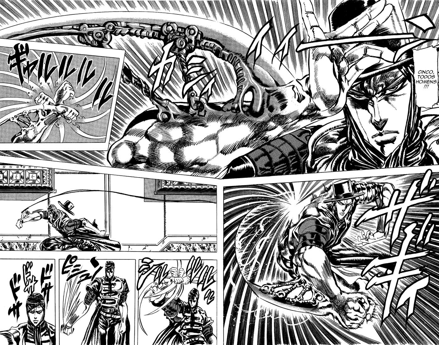 Read JoJo's Bizarre Adventure Part 2  Battle Tendency PT-BR Manga Online