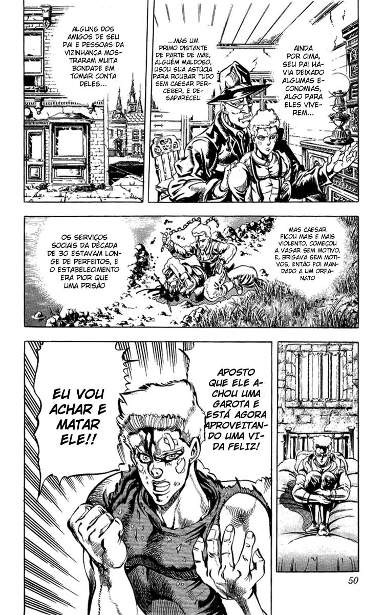Read JoJo's Bizarre Adventure Part 2  Battle Tendency PT-BR Manga Online