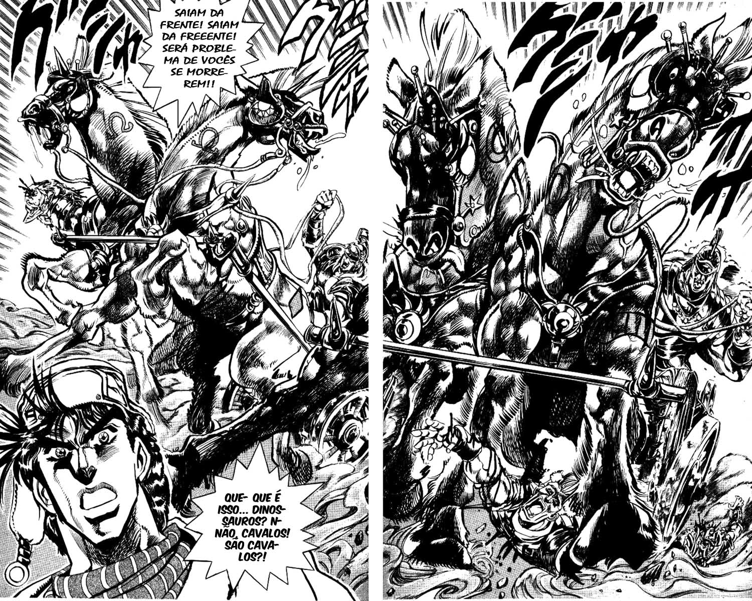 Read JoJo's Bizarre Adventure Part 2  Battle Tendency PT-BR Manga Online
