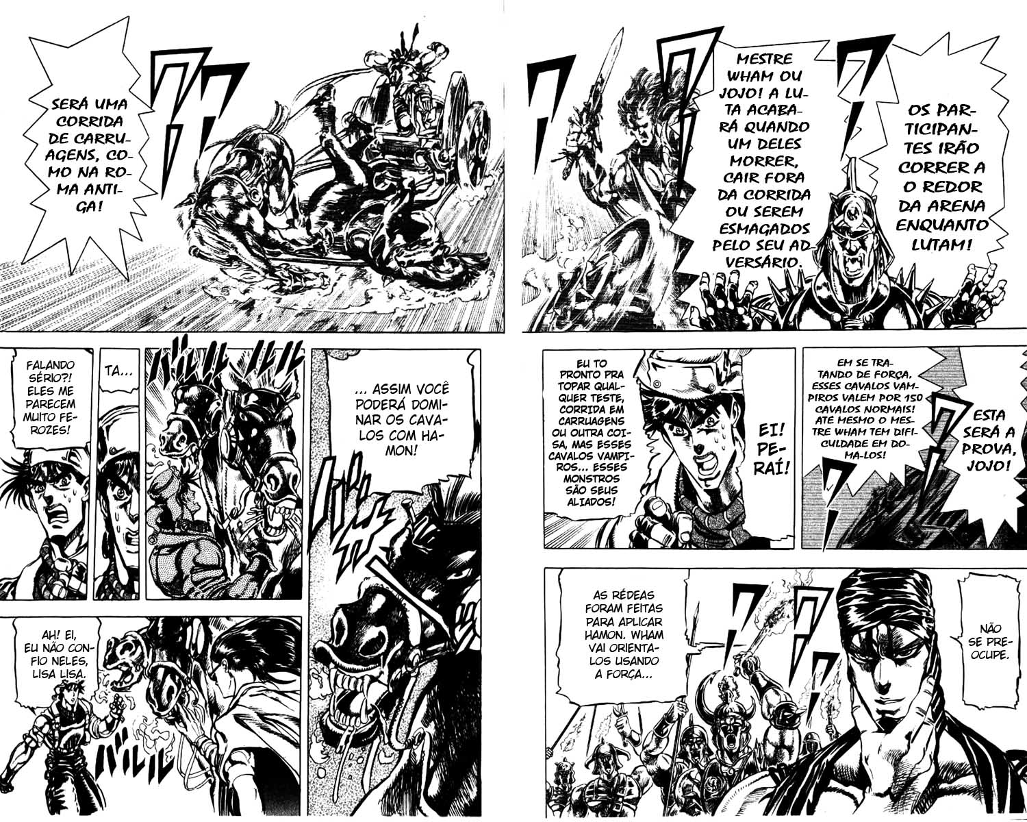 Read JoJo's Bizarre Adventure Part 2  Battle Tendency PT-BR Manga Online
