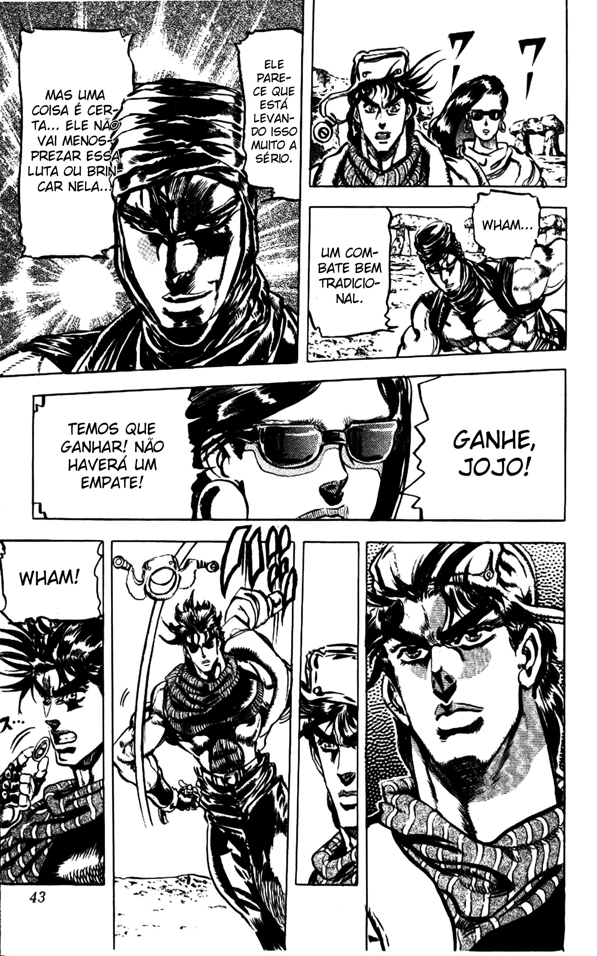 Read JoJo's Bizarre Adventure Part 2  Battle Tendency PT-BR Manga Online