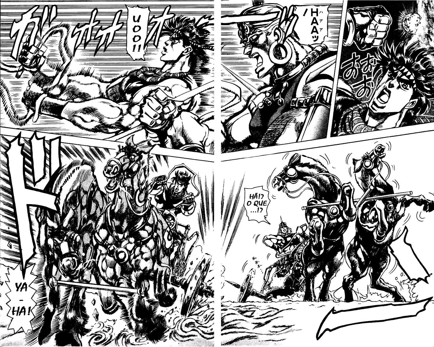 Read JoJo's Bizarre Adventure Part 2  Battle Tendency PT-BR Manga Online