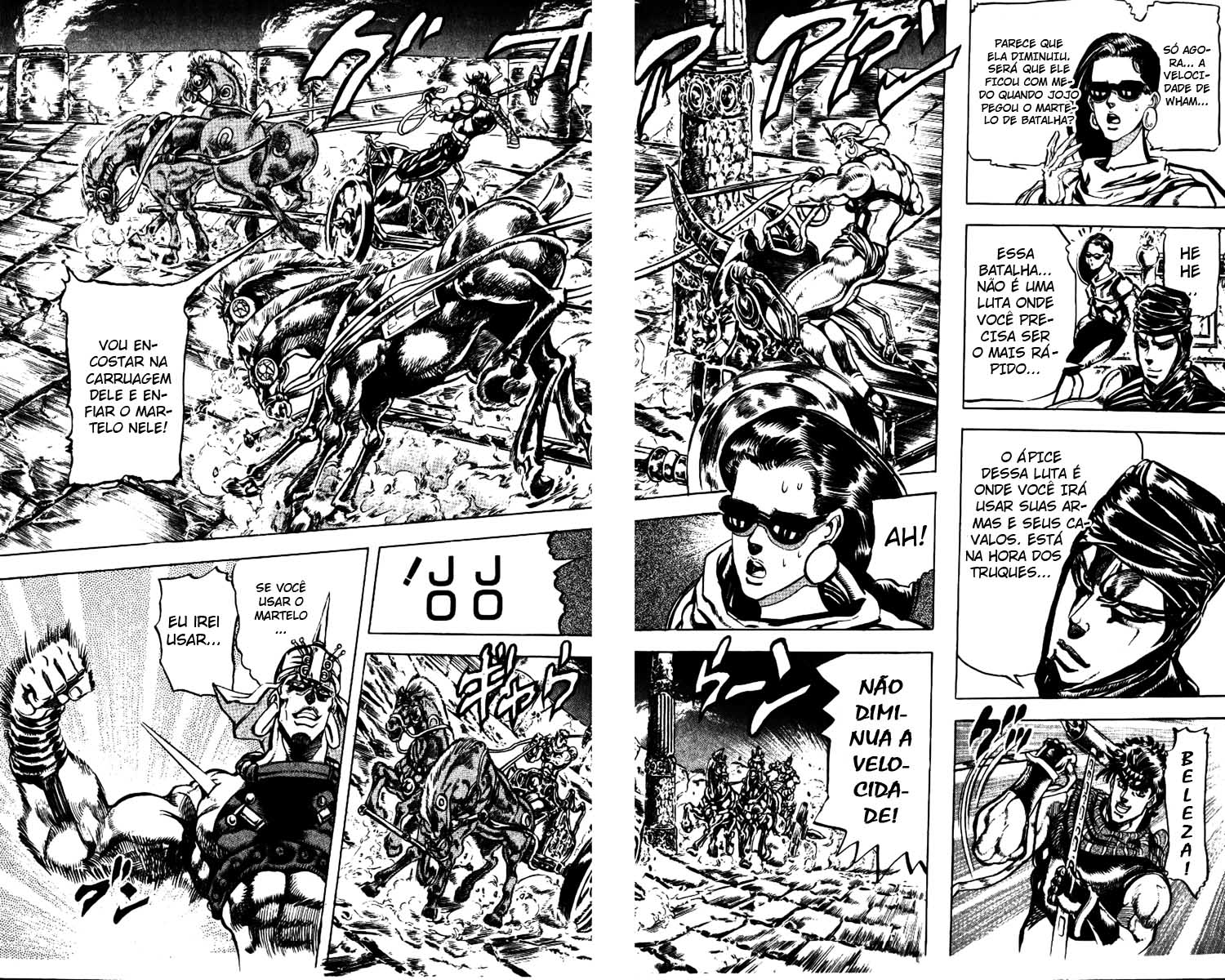 Read JoJo's Bizarre Adventure Part 2  Battle Tendency PT-BR Manga Online