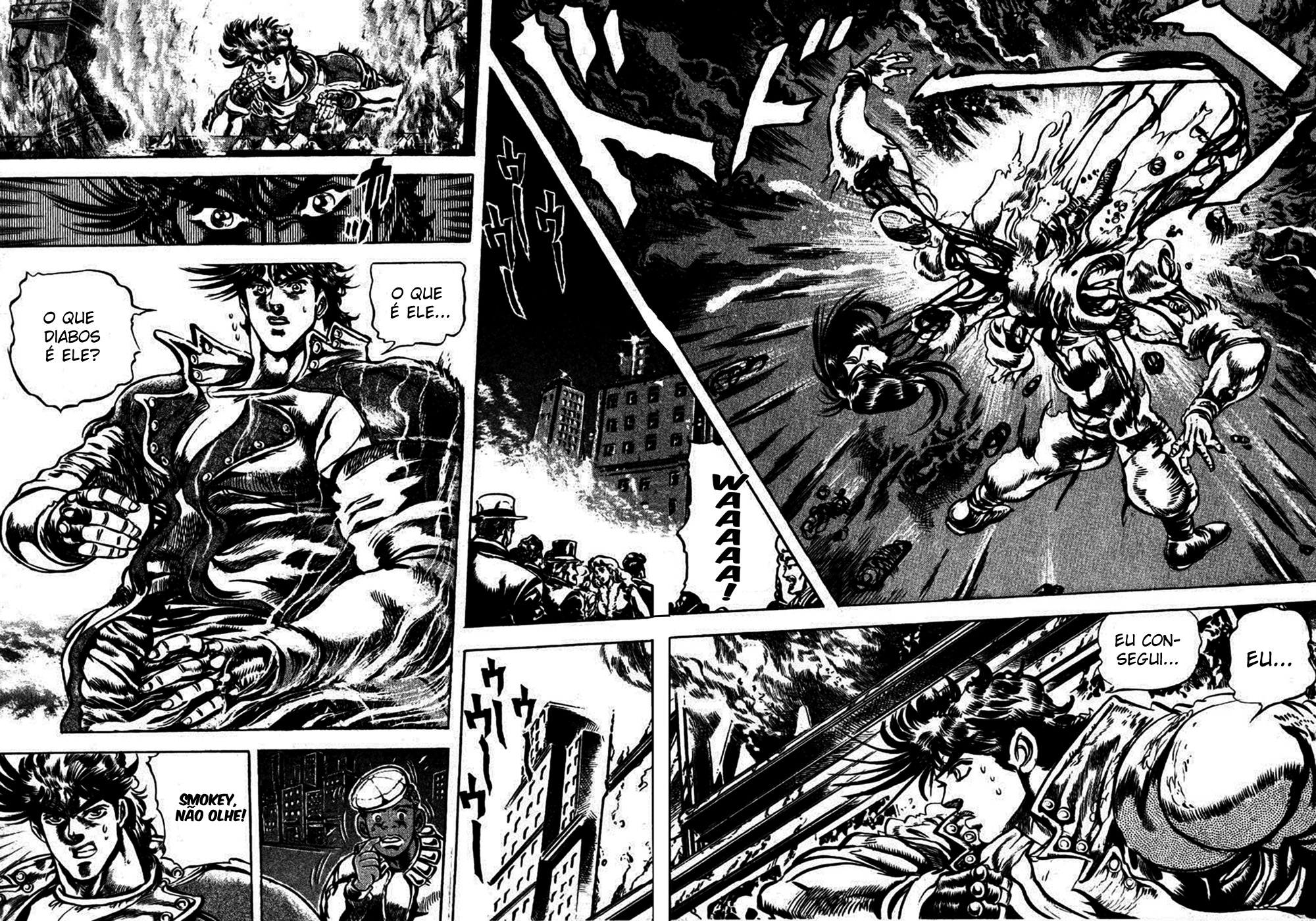 Read JoJo's Bizarre Adventure Part 2  Battle Tendency PT-BR Manga Online