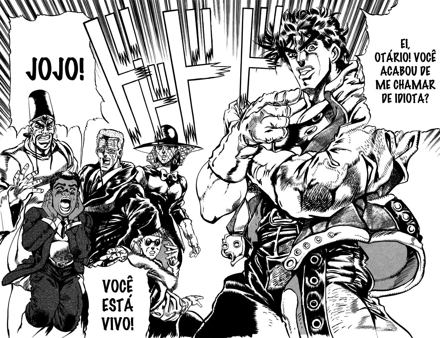 Read JoJo's Bizarre Adventure Part 2  Battle Tendency PT-BR Manga Online