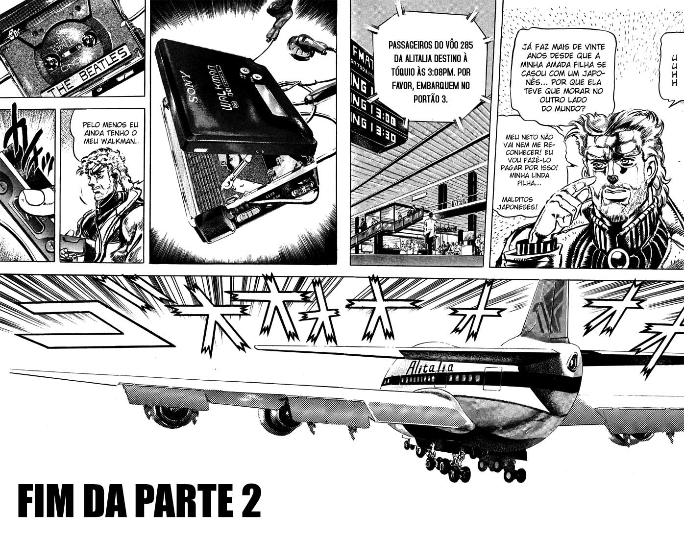 Read JoJo's Bizarre Adventure Part 2  Battle Tendency PT-BR Manga Online