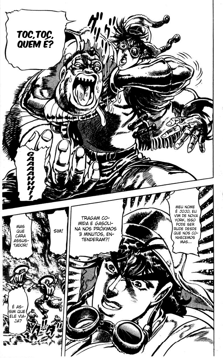 Read JoJo's Bizarre Adventure Part 2  Battle Tendency PT-BR Manga Online