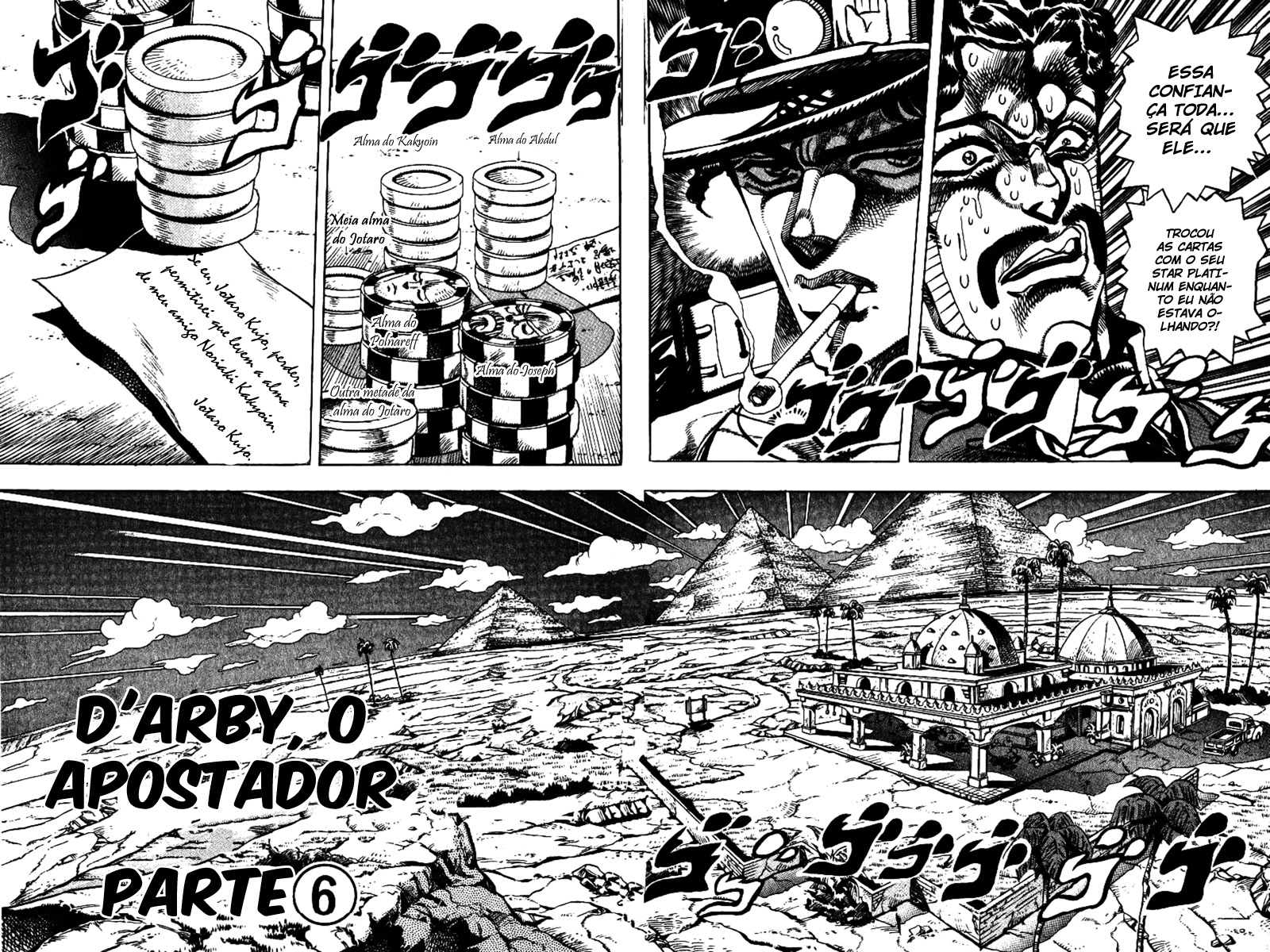 Read JoJo's Bizarre Adventure Part 3  Stardust Crusaders PT-BR Manga Online