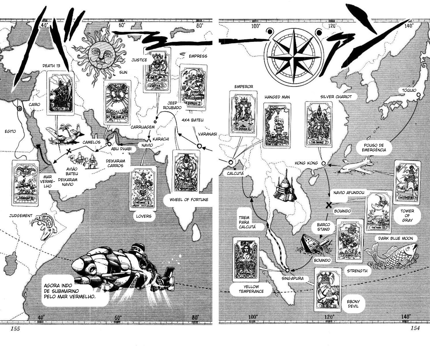 Read JoJo's Bizarre Adventure Part 3  Stardust Crusaders PT-BR Manga Online