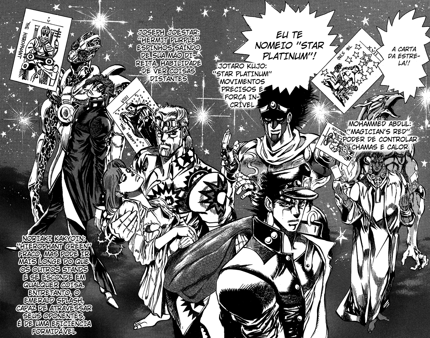 Read JoJo's Bizarre Adventure Part 3  Stardust Crusaders PT-BR Manga Online