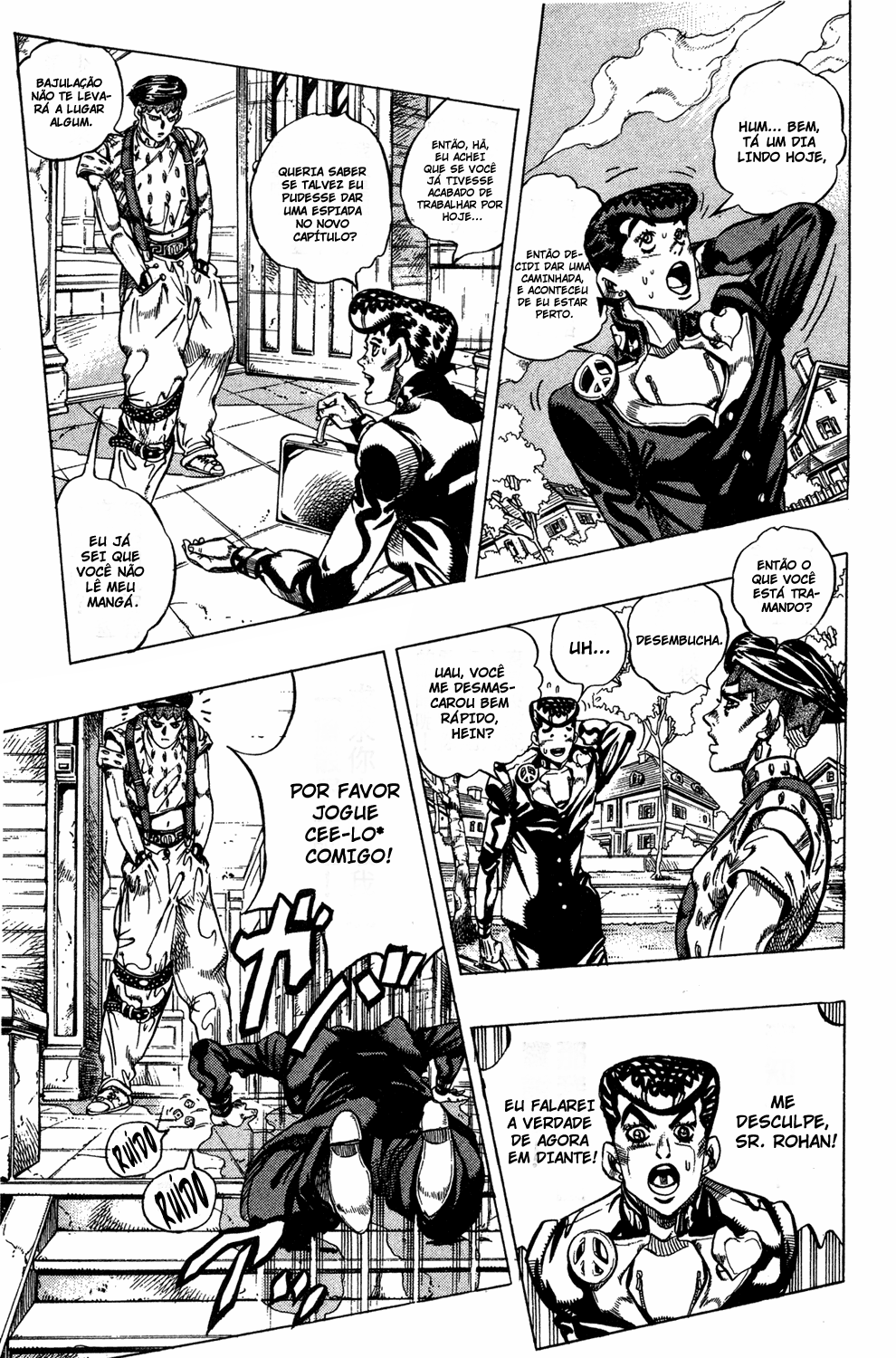 Read JoJo's Bizarre Adventure Part 4  Diamond is Unbreakable PT-BR Manga Online