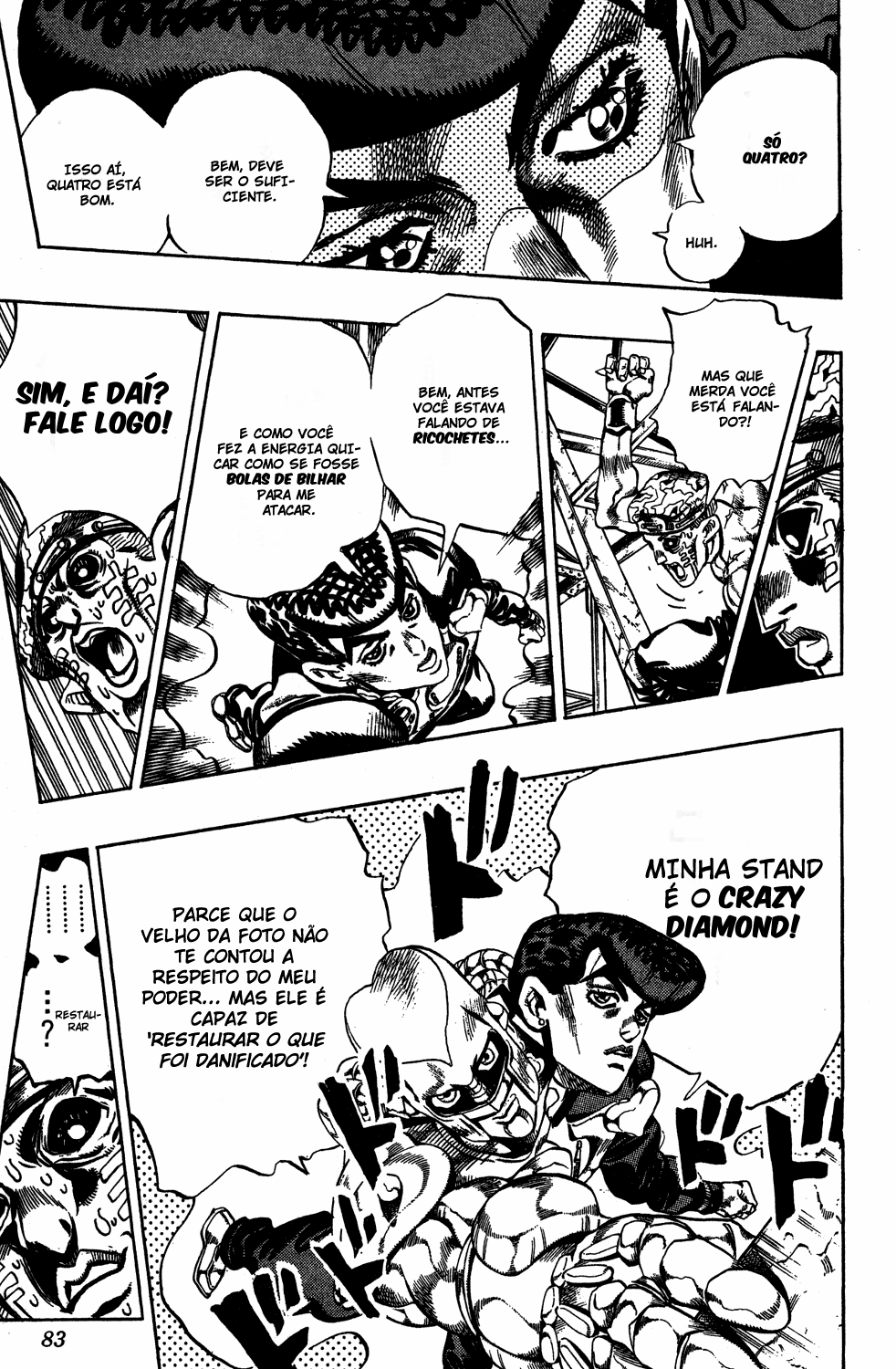Read JoJo's Bizarre Adventure Part 4  Diamond is Unbreakable PT-BR Manga Online