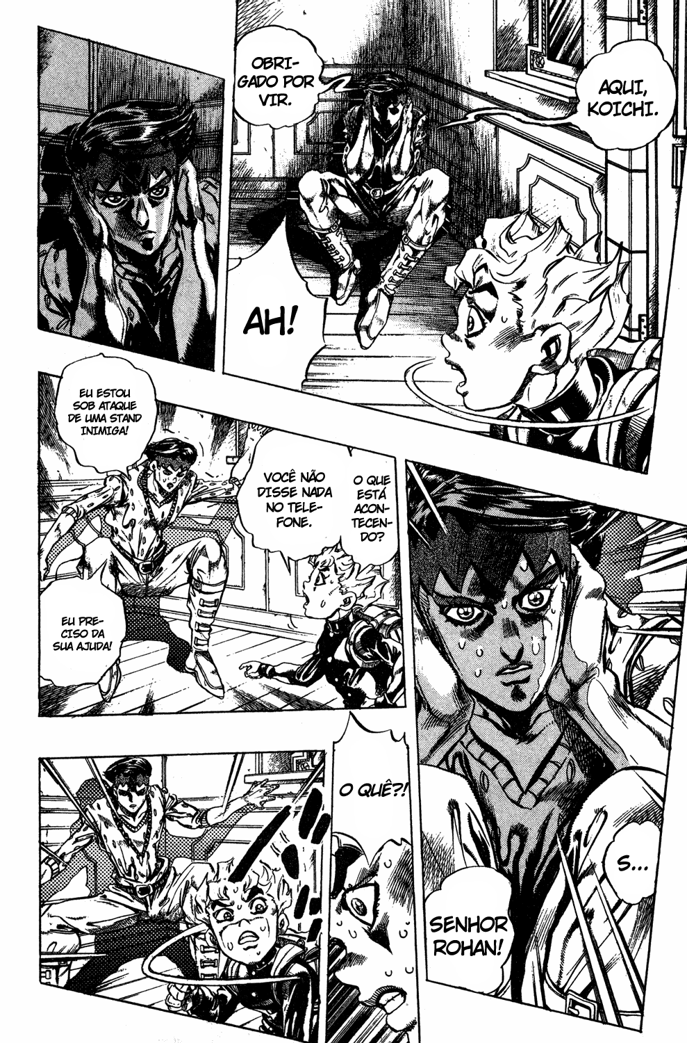 Read JoJo's Bizarre Adventure Part 4  Diamond is Unbreakable PT-BR Manga Online