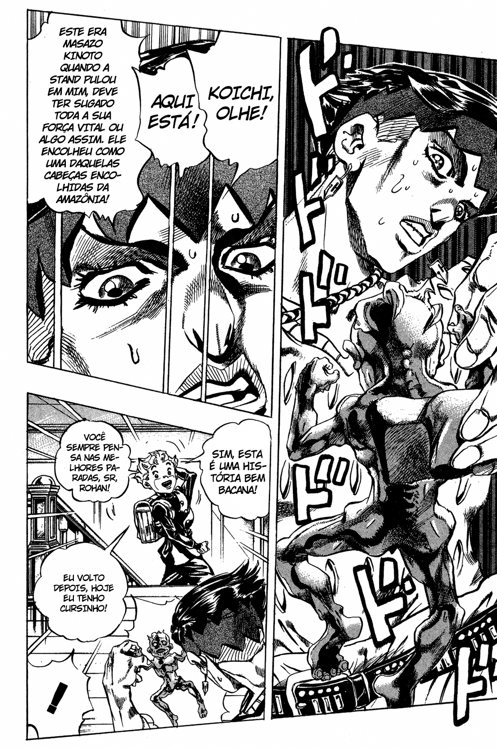 Read JoJo's Bizarre Adventure Part 4  Diamond is Unbreakable PT-BR Manga Online