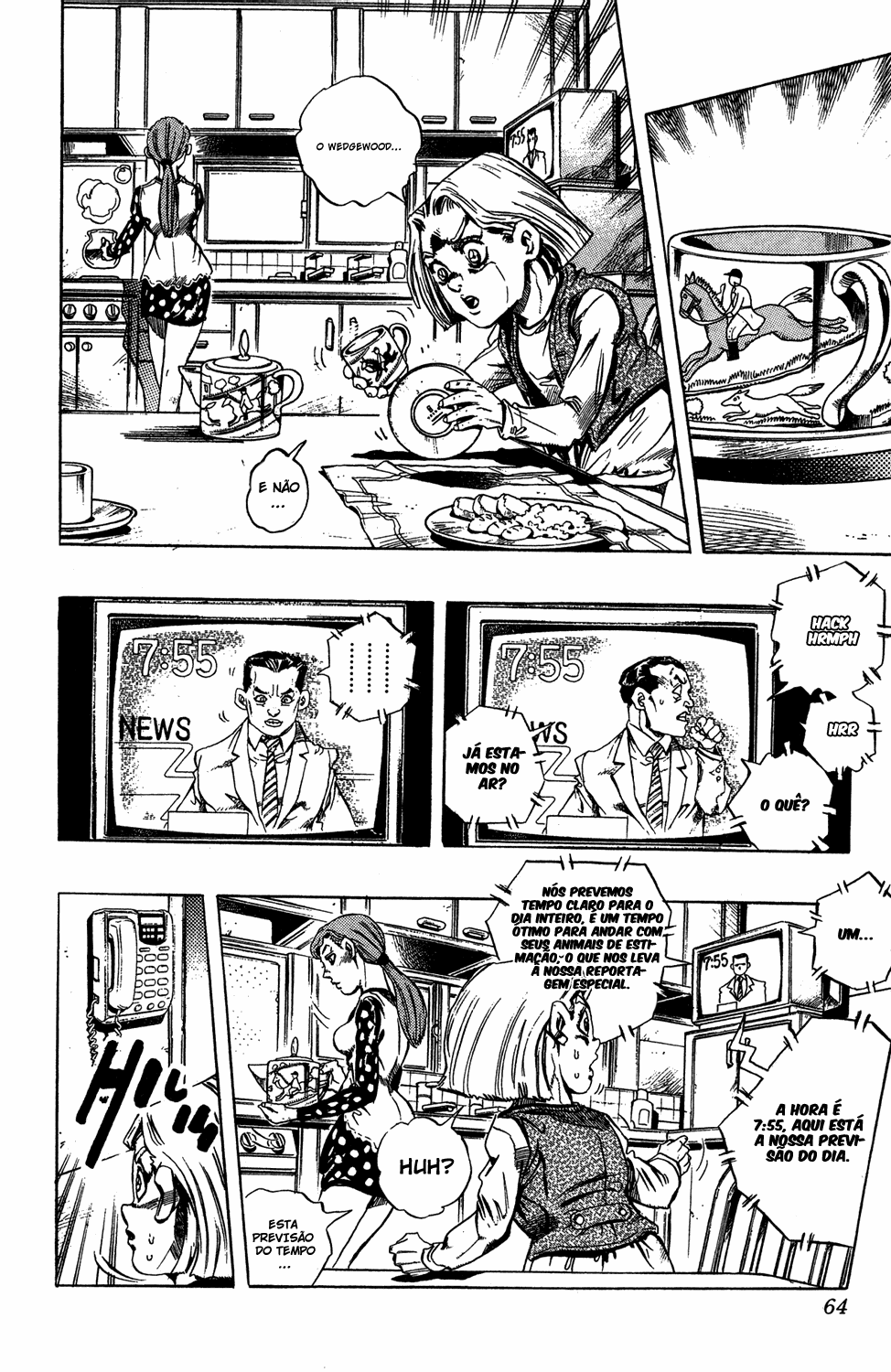 Read JoJo's Bizarre Adventure Part 4  Diamond is Unbreakable PT-BR Manga Online