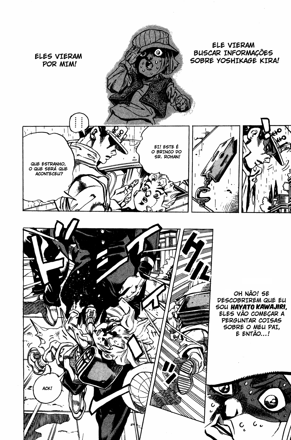 Read JoJo's Bizarre Adventure Part 4  Diamond is Unbreakable PT-BR Manga Online
