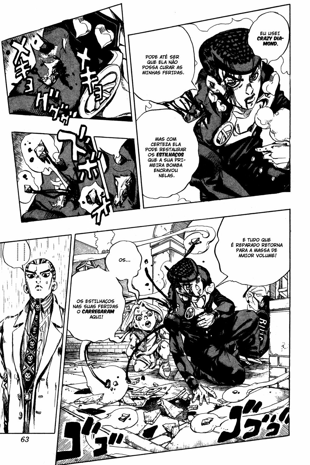 Read JoJo's Bizarre Adventure Part 4  Diamond is Unbreakable PT-BR Manga Online