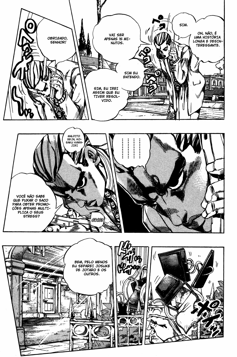 Read JoJo's Bizarre Adventure Part 4  Diamond is Unbreakable PT-BR Manga Online