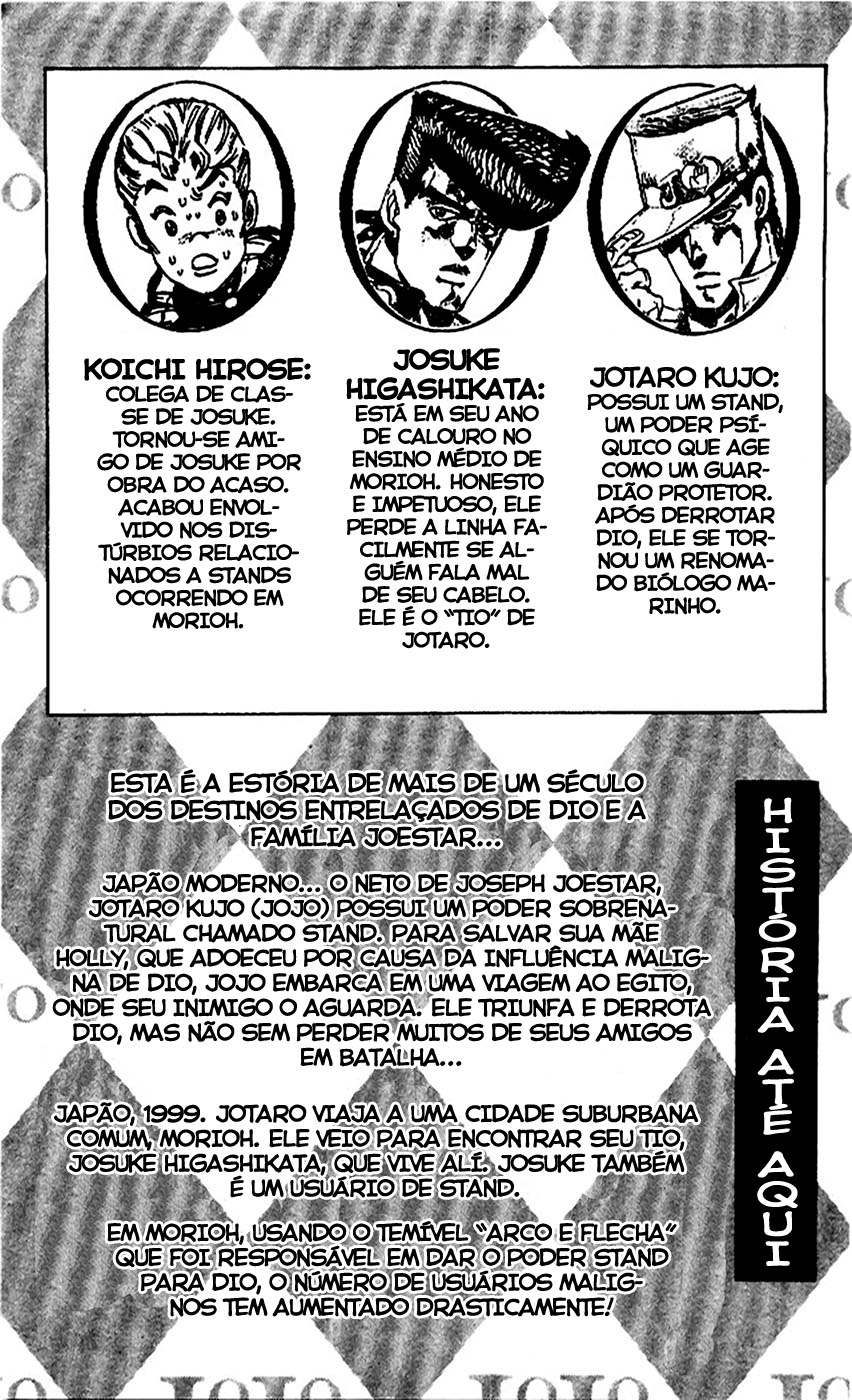 Read JoJo's Bizarre Adventure Part 4  Diamond is Unbreakable PT-BR Manga Online