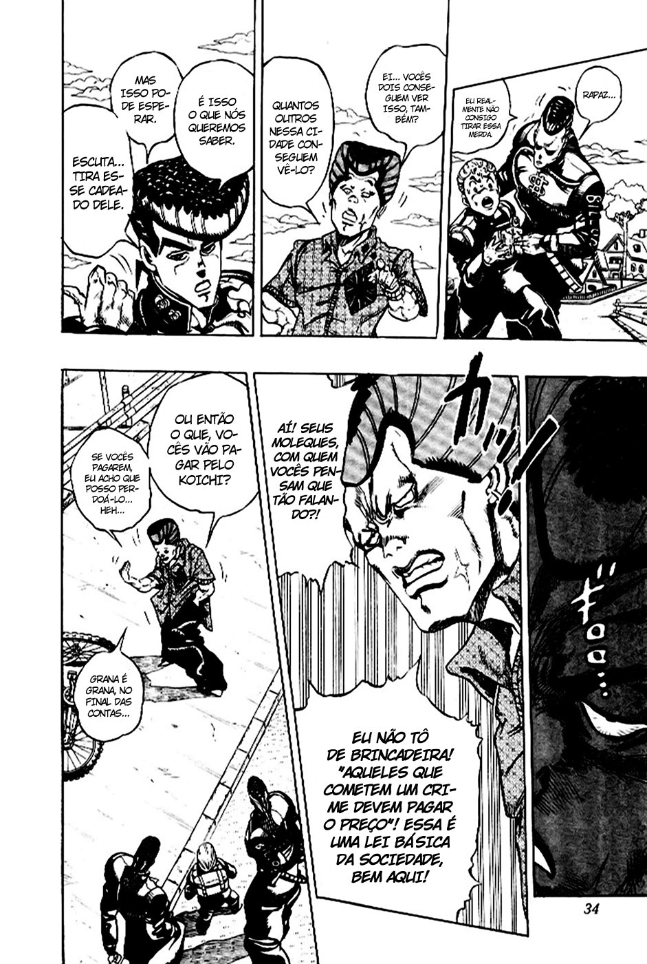 Read JoJo's Bizarre Adventure Part 4  Diamond is Unbreakable PT-BR Manga Online