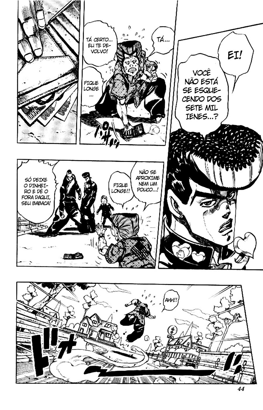 Read JoJo's Bizarre Adventure Part 4  Diamond is Unbreakable PT-BR Manga Online