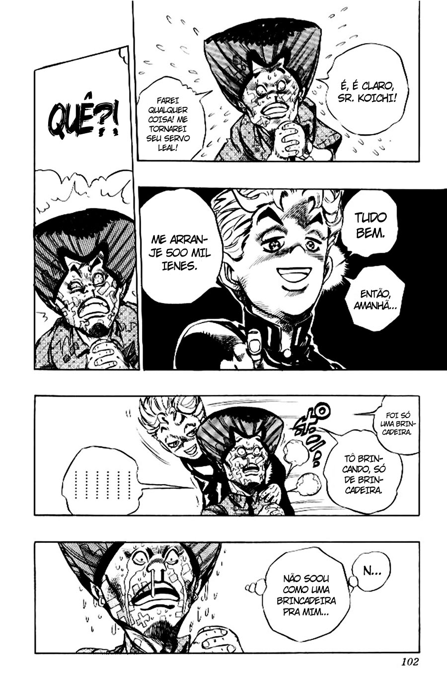 Read JoJo's Bizarre Adventure Part 4  Diamond is Unbreakable PT-BR Manga Online