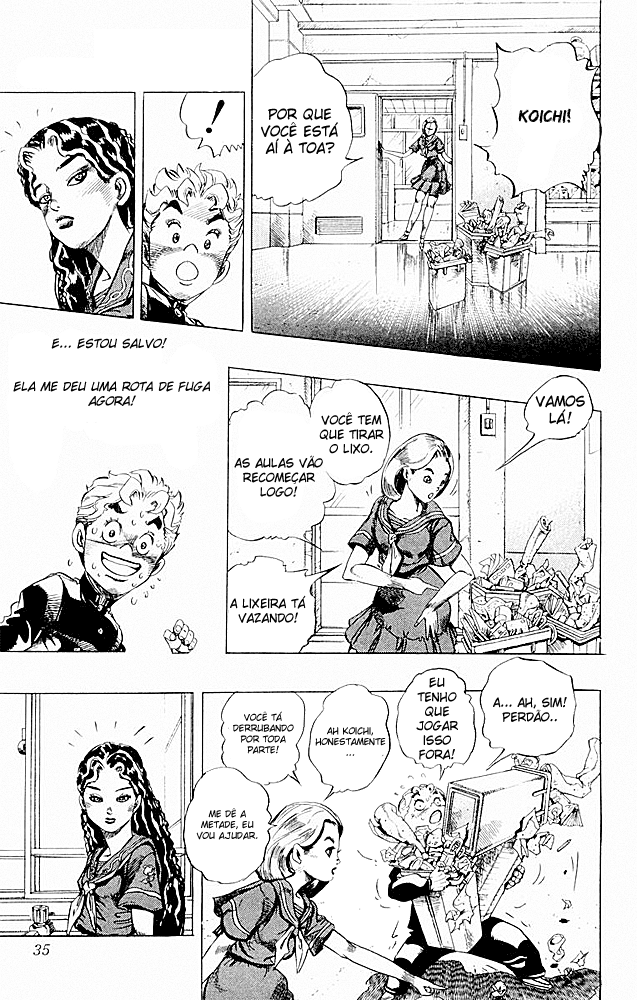 Read JoJo's Bizarre Adventure Part 4  Diamond is Unbreakable PT-BR Manga Online