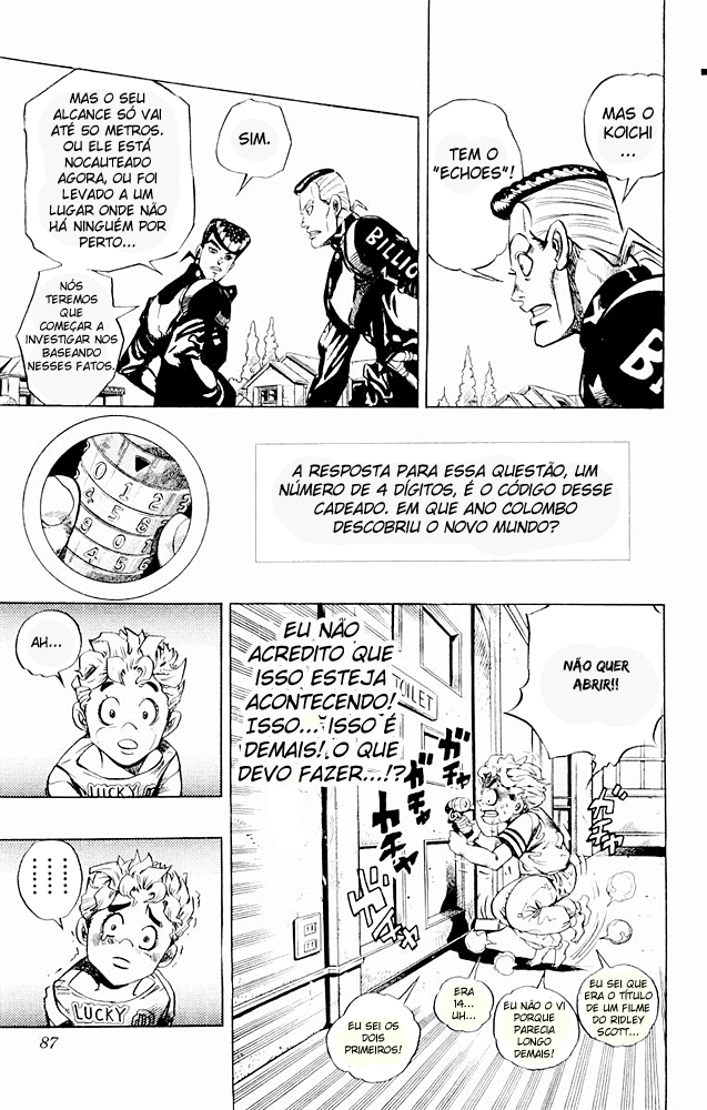 Read JoJo's Bizarre Adventure Part 4  Diamond is Unbreakable PT-BR Manga Online