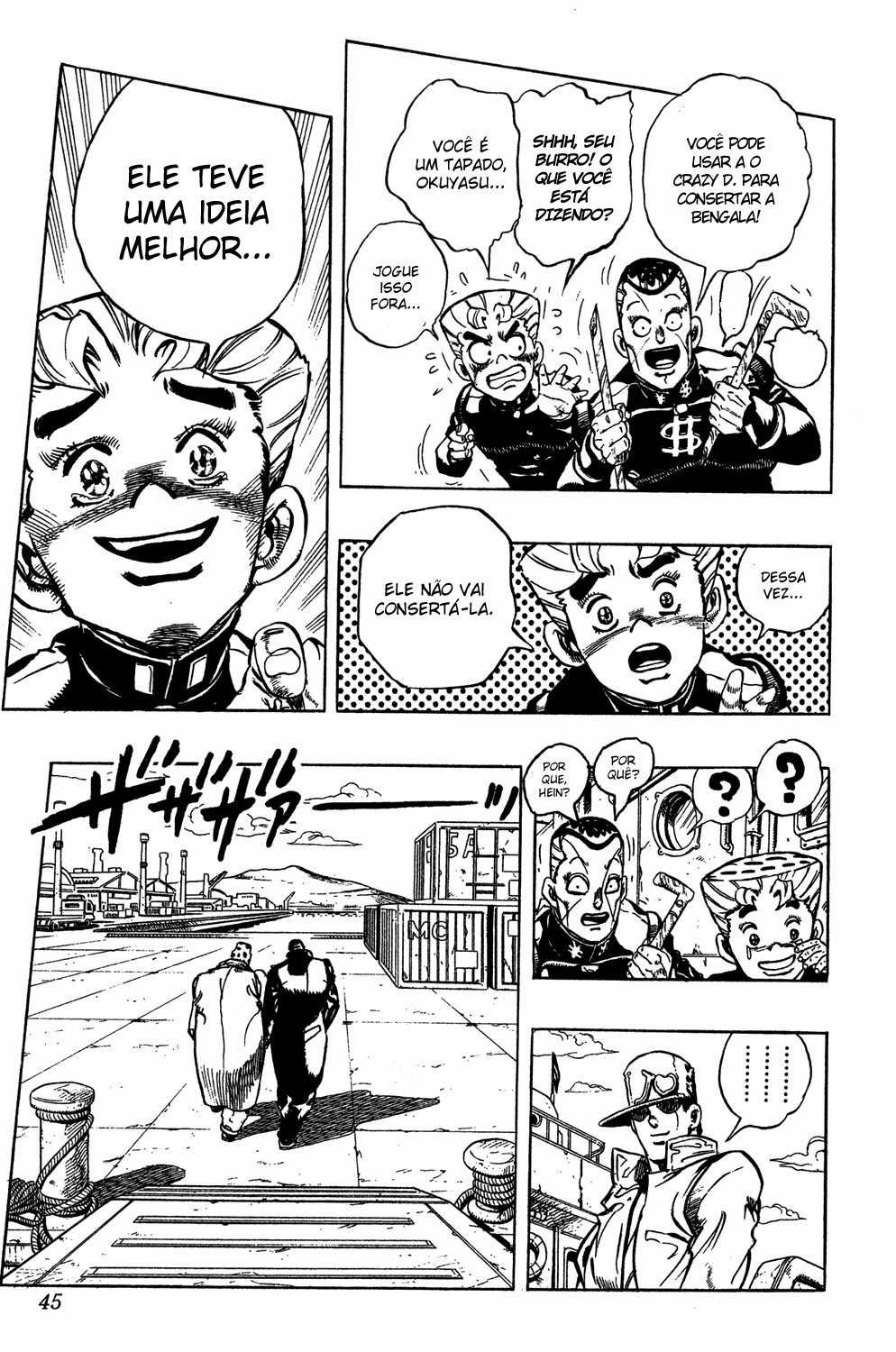 Read JoJo's Bizarre Adventure Part 4  Diamond is Unbreakable PT-BR Manga Online