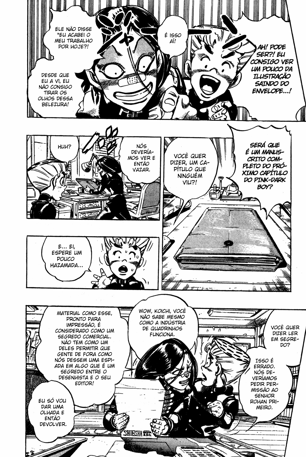 Read JoJo's Bizarre Adventure Part 4  Diamond is Unbreakable PT-BR Manga Online