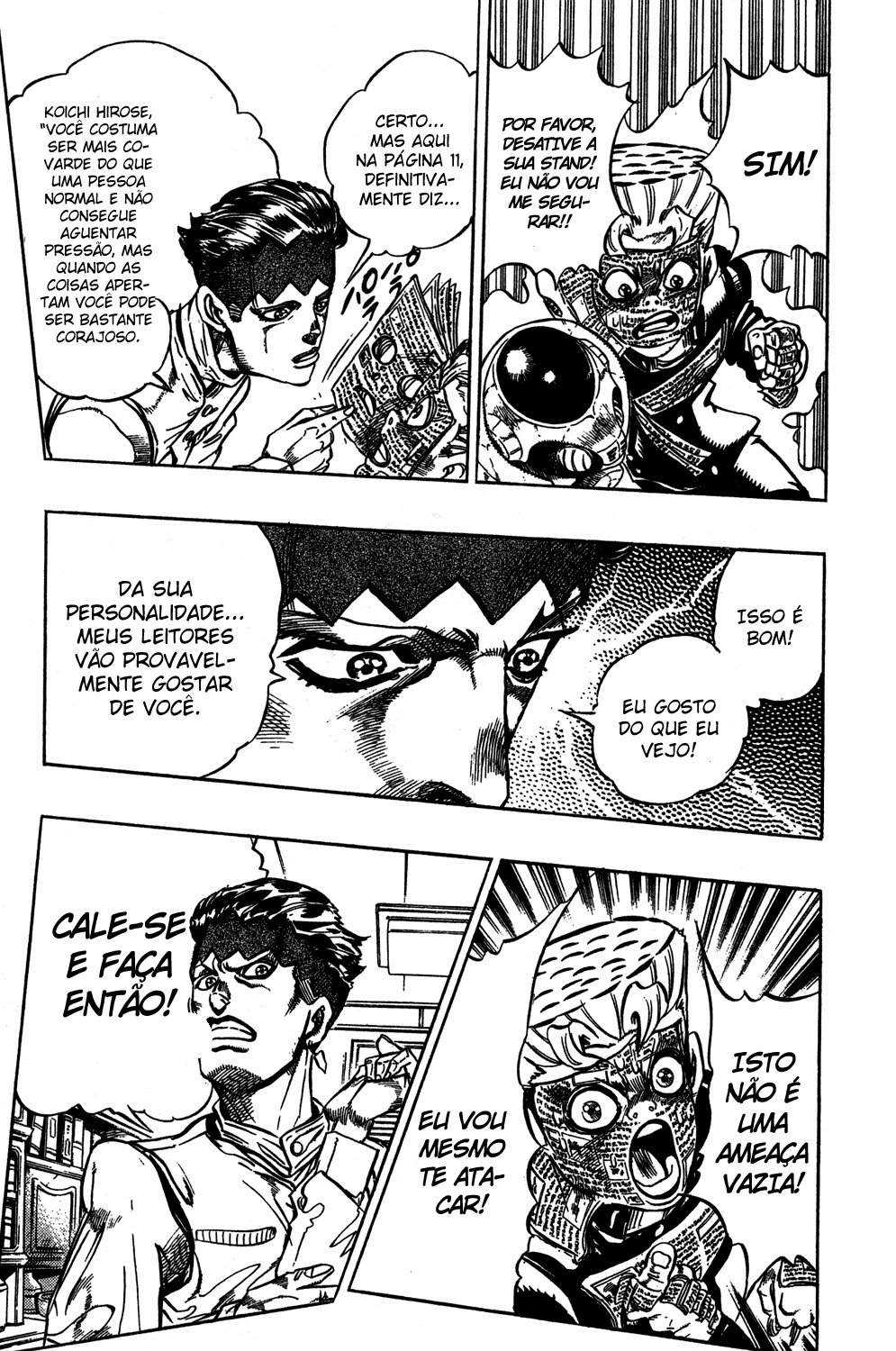 Read JoJo's Bizarre Adventure Part 4  Diamond is Unbreakable PT-BR Manga Online