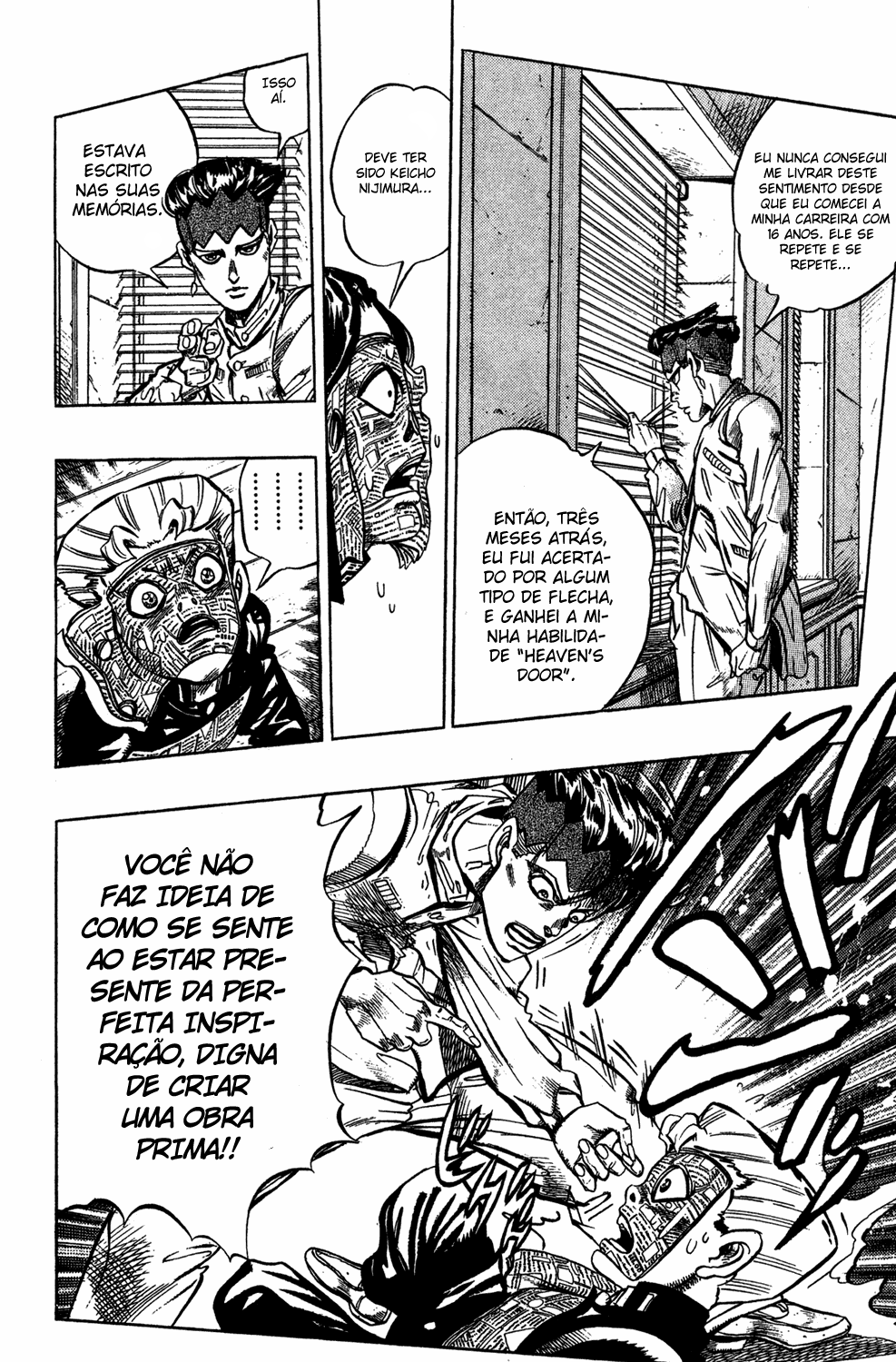 Read JoJo's Bizarre Adventure Part 4  Diamond is Unbreakable PT-BR Manga Online