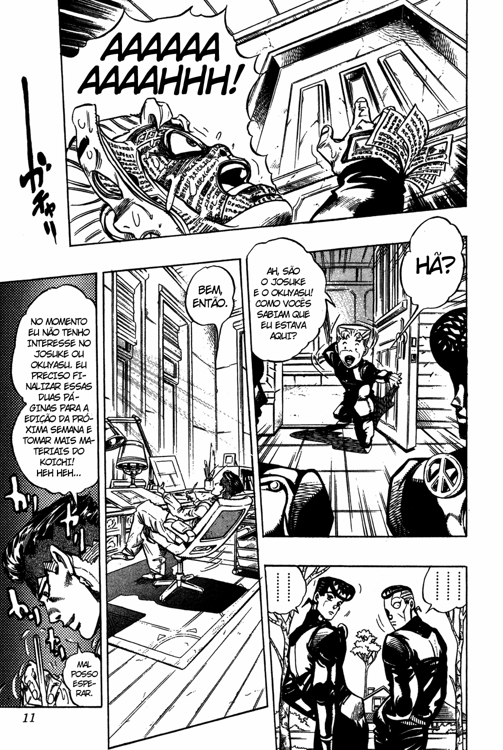Read JoJo's Bizarre Adventure Part 4  Diamond is Unbreakable PT-BR Manga Online