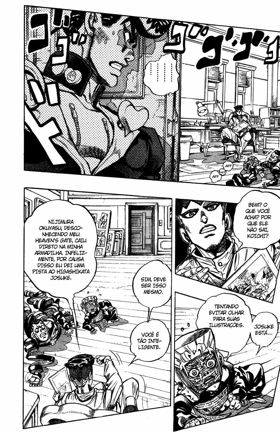 Read JoJo's Bizarre Adventure Part 4  Diamond is Unbreakable PT-BR Manga Online
